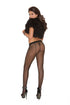 Elegant Moments - Fishnet Pantyhose With Rhinestone Seam
